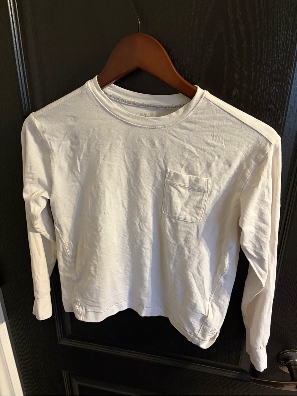 Athleta Girl White Performance Top